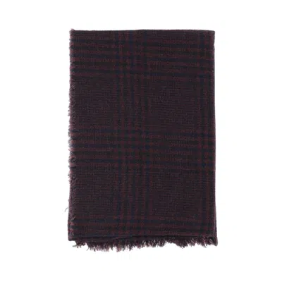 Faliero Sarti Perry Wool Blend Scarf In Black