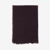 Faliero Sarti Perry Wool Blend Scarf In Red