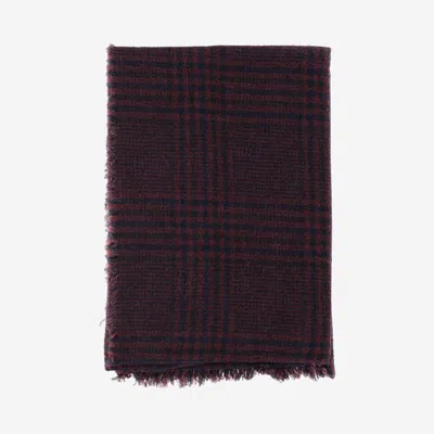 Faliero Sarti Perry Wool Blend Scarf In Red