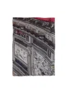 Faliero Sarti Printed Scarf In Black