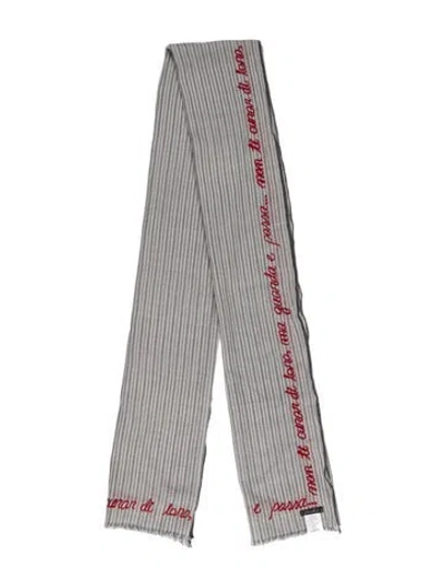 Pre-owned Faliero Sarti Printed Scarf In Multi