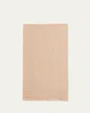 Faliero Sarti Raissa Sparkle Wool Blend Scarf In Beige/ Silver