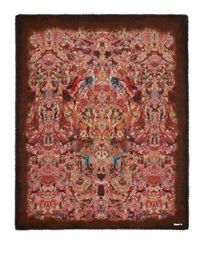 Faliero Sarti Ranch Scarf In Red