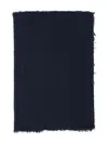 Faliero Sarti Altea Wool Blend Scarf With Sequins In Blue