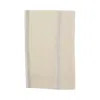 Faliero Sarti Rectangular Ivory Scarf With Metal Thread Trimming