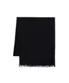 Faliero Sarti Rectangular Scarf In Black