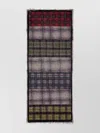 Faliero Sarti Rectangular Scarf Fringed Edges In Multi