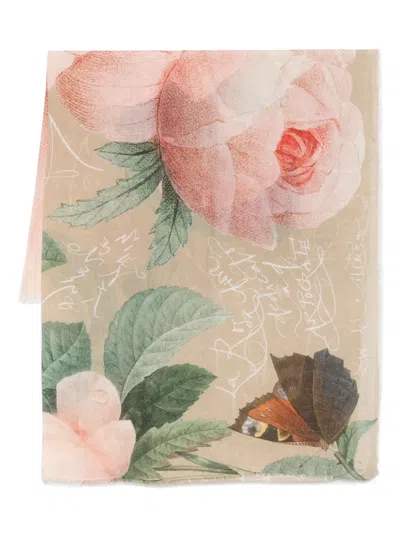 Faliero Sarti Rosetta Stole In Pink