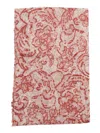 Faliero Sarti Scarf With Red Pattern In Red