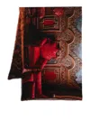 Faliero Sarti Chocolate House Scarf In Brown