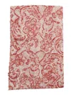 Faliero Sarti Scarf With Red Pattern In Red