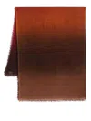 Faliero Sarti Scarf With Blended Effect In Brown