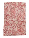Faliero Sarti Scarf With Red Pattern In Red
