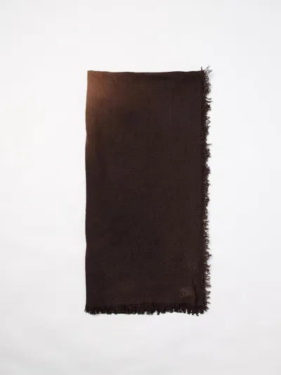Faliero Sarti Scarf Woman  In Brown