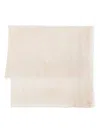 Faliero Sarti Clary Lurex Details Scarf Accessories In Beige