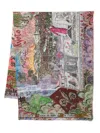 Faliero Sarti Comedy Printed Scarf Accessories In Multi