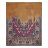 Faliero Sarti Carpet-patterned Scarf In Brown