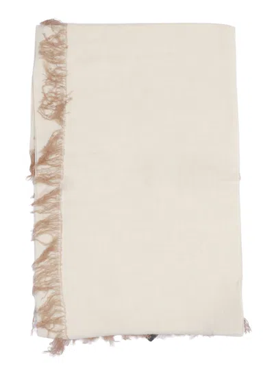 Faliero Sarti Sciarpa Kashy 145x145 In Neutral