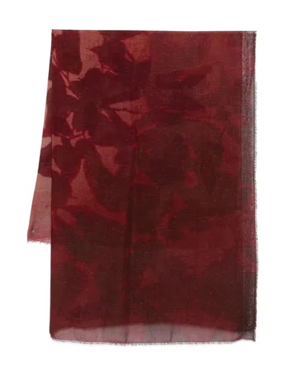 Faliero Sarti Sciarpa Leggera 'donatella' In Red