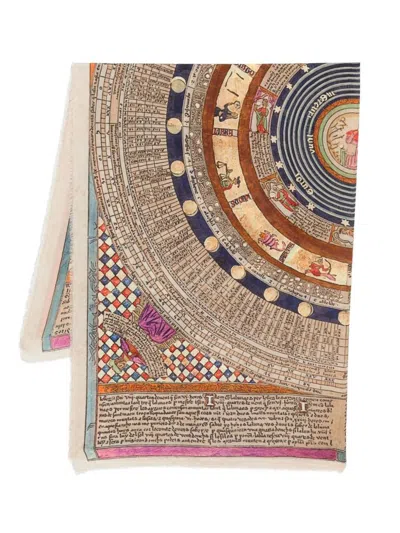 Faliero Sarti Sciarpa 'mandala' In Multi