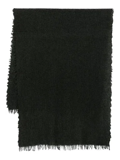 Faliero Sarti Sciarpa 'marcolino' Nera In Black