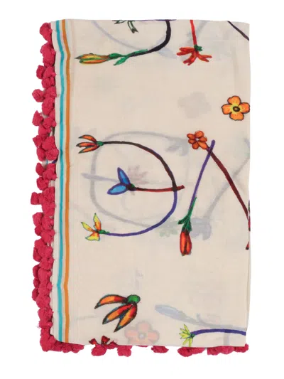 Faliero Sarti Sciarpa Simpaty 105x110 In Pink