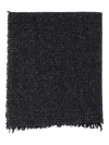 Faliero Sarti Elisa Cashmere Blend Scarf With Sequins In Black