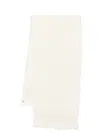 Faliero Sarti Sequin-embellished Fringed Scarf In Neutral