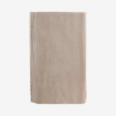 FALIERO SARTI SILK AND COTTON BLEND SCARF