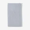 Faliero Sarti Rectangular Silk And Cotton Blend Scarf In Clear Blue