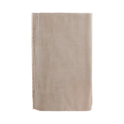 FALIERO SARTI FALIERO SARTI SILK AND COTTON BLEND SCARF