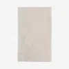 Faliero Sarti Ivory Silk And Linen Scarf With Fringed Edges In Ivory