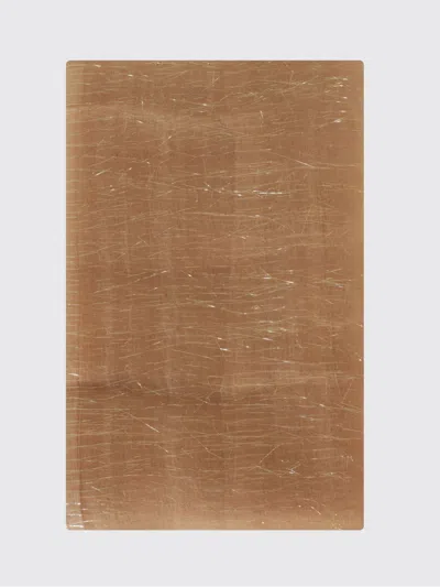 Faliero Sarti Silk Blend Stole With Lurex Thread In Metallic