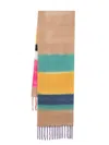 FALIERO SARTI STRIPED SCARF