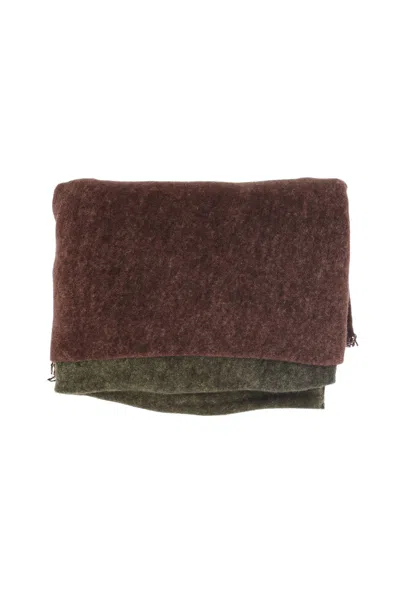 Faliero Sarti Stylish Men's Scarf - Fw25 Collection In Brown