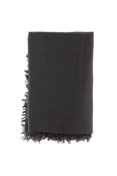 Faliero Sarti Stylish Scarf For Men - Fw25 Collection In Black