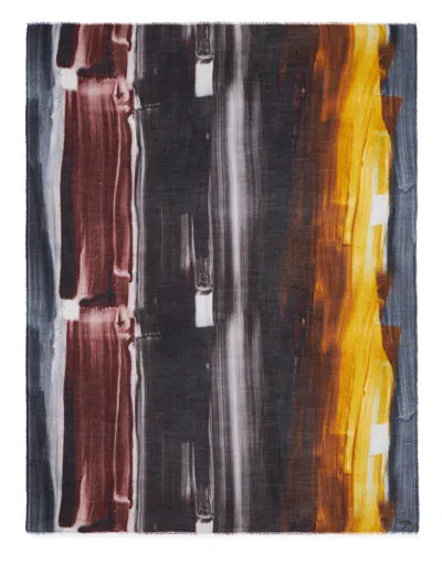 Faliero Sarti Stylish Scarf For Men - Fw25 Collection In Brown