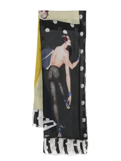 Faliero Sarti Stylist Scarf In Multicolour