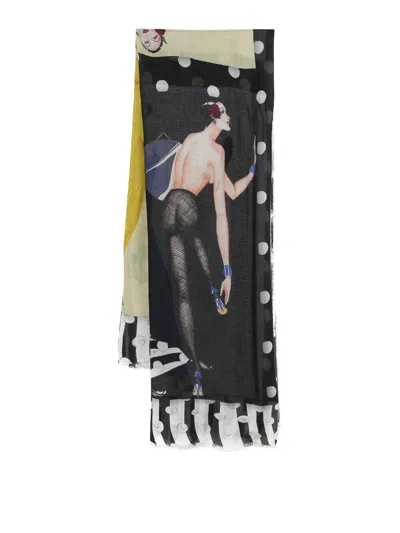 Faliero Sarti Stylist Stole In Multi