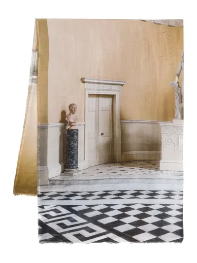 Faliero Sarti Syon House-print Scarf
