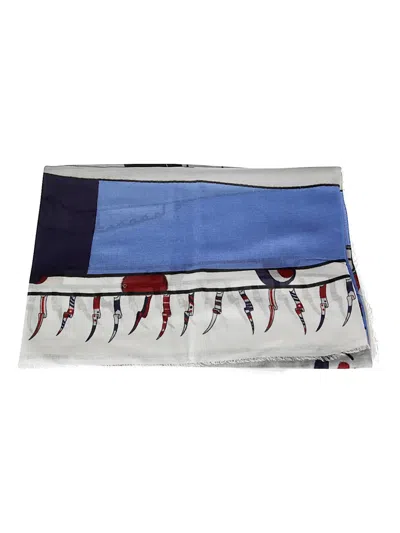 Faliero Sarti Talent Scarf In Blue