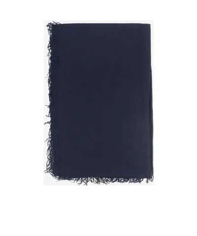 Faliero Sarti Tassel Scarf In Black