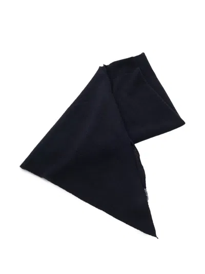 Faliero Sarti Triax Triangular Scarf In Black