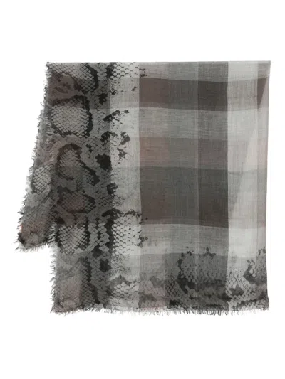 Faliero Sarti Vittoriana Scarf In Gray