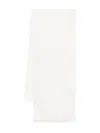 Faliero Sarti White Dianetta Scarf In Cashmere And Silk In White