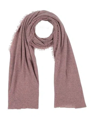 Faliero Sarti Woman Scarf Blush Size - Cashmere, Nylon In Pink