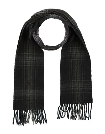 Faliero Sarti Woman Scarf Dark Green Size - Wool