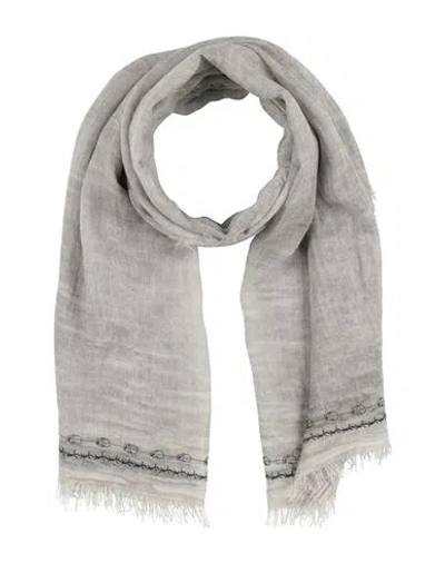 Faliero Sarti Woman Scarf Grey Size - Modal, Cashmere