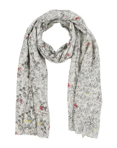 Faliero Sarti Woman Scarf Ivory Size - Modal, Cotton In White