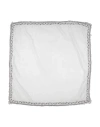 Faliero Sarti Woman Scarf Light Grey Size - Cotton, Polyester In Metallic